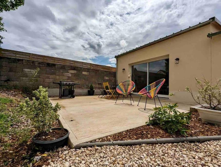 Logement De Plain-Pied Avec Jardin, Terrasse Gurgy Екстер'єр фото
