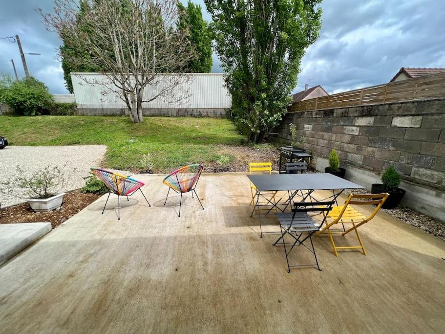 Logement De Plain-Pied Avec Jardin, Terrasse Gurgy Екстер'єр фото